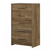  Commode verticale Londen à 5 tiroirs - manguier naturel