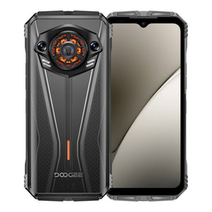 Doogee S Punk Pro 4g Telephone Robuste Appareil Photo 50mp Batterie 10 800mah 512gb Notifications Led Ecran 6.58” Fhd+ Argent