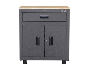 CAT® Ready To Assemble Garage Storage 28" 1-Drawer, 2-Door Base Cabinet | Armoire de rangement de garage CAT® prete a assembler, 28 po, 1 tiroir, 2 portes