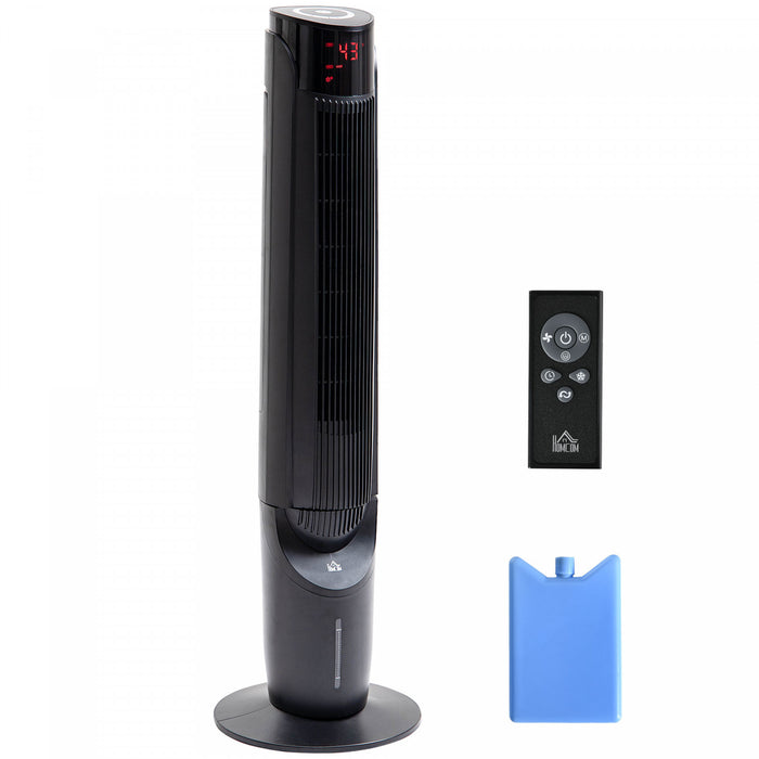 Homcom Ventilateur Tour De 42.25\" Avec 4 Modes Et 3 Vitesses