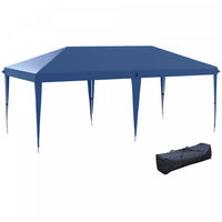 Outsunny Tente De Fete 10'x19' Facile A Installer Avec Sac De Transport
