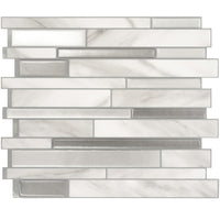 Dosseret Smart Tiles peler et coller 12 x 10, 4 feuilles - Milano Carrera