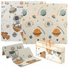 Qaba Tapis De Jeu Pour Bebe, Tapis D'eveil 77\" X 69\", Theme Astronaute