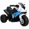 Aosom Moto 6v Pour Enfants Sous Licence Bmw Avec Phare, Musique, Bleu