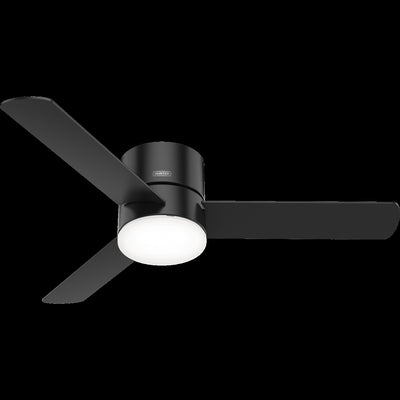 Minimus Ceiling Fan with Light Fixture - Black | Ventilateur de plafond Minimus avec luminaire - Noir