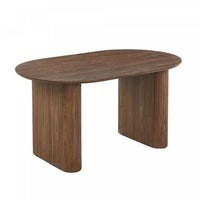 Table a manger extensible Lucas, finition noyer