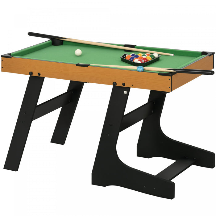 Soozier Mini table de billard pliante de 38po avec queues