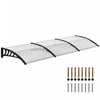 Outsunny Auvent de fenetre, Couverture de patio exterieur