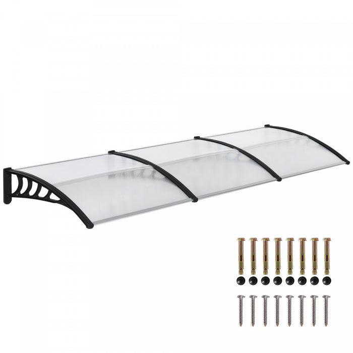 Outsunny Auvent de fenetre, Couverture de patio exterieur