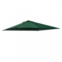 Outsunny 10' X 10' Toile De Rechange Pour Pavillon Tonnelle Tente Toit De Remplacement Gazebo De Jar
