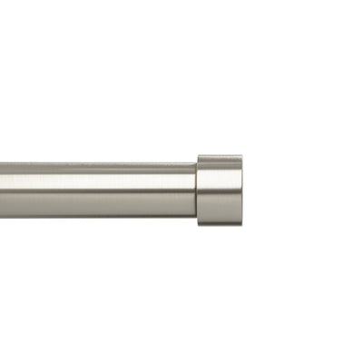 Umbra Cappa Nickel Expandable 1" Curtain Rod - 36"-66" | Tringle à rideaux extensible Cappa de Umbra nickel de 1 po - 36 po à 66 po