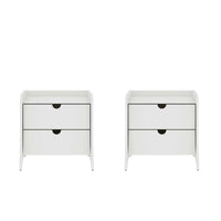  Table de nuit Coney style mid-century moderne 20