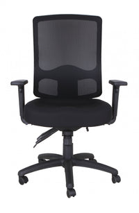 TygerClaw Chaise de Bureau de Travail en Maille Reglable a Dossier Mi-Haut