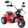 Aosom Kids Electric Motorcycle Ride-on Toy 3-roues Batterie Alimente Moto Rechargeable 6v Avec Klaxon Phares Moto Sons Realistes Vitesse 1,24mph Pour Filles Garcon 18 - 36 Mois Rouge