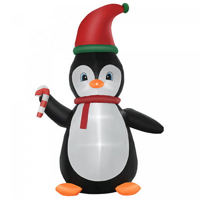 Homcom 8.2ft Penguins Inflatable Christmas Decoration|Homcom Pingouin Gonflable De Noel