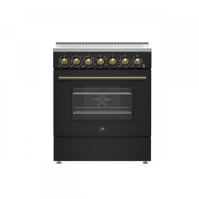 Cuisiniere electrique noire Paolo 30 po, 4,38 pi³ - FFSEL6011-30WHT