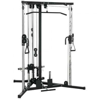 Soozier Home Gym Machine, 15-position Adjustable Training Workout Station|Soozier Station D'entrainement Reglable A 15 Positions