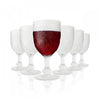 Ensemble De 6 Verres A Vin Arimi Savoia Blanc