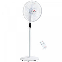 Homcom Ventilateur Sur Pied 18 Pouces Avec Minuterie 18h