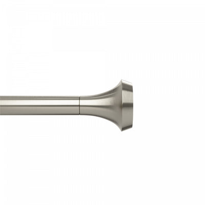 Umbra Ella Nickel Steel Expandable 1" Curtain Rod - 36"-72" | Tringle à rideaux extensible Ella de Umbra acier nickel de 1 po - 36 po à 72 po