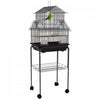 Cage A Oiseaux De 48 Po Pour Canaris Et Perruches, Noir