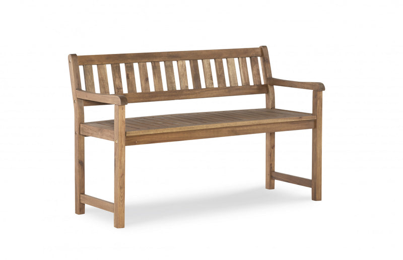 Banc Catalan pour la terrasse - teck