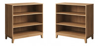  Modulr Bibliotheque A 2 Tablettes Reglables – Chene Naturel