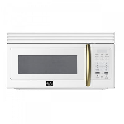 Forno Scalo 30-Inch Over the Range Microwave, White, 1.6 cu.ft - FOTR3007-30WHT | Four a micro-ondes Scalo 30 pouces,au-dessus de la cuisiniere, blanc, 1,6 pi³ - FOTR3007-30WHT