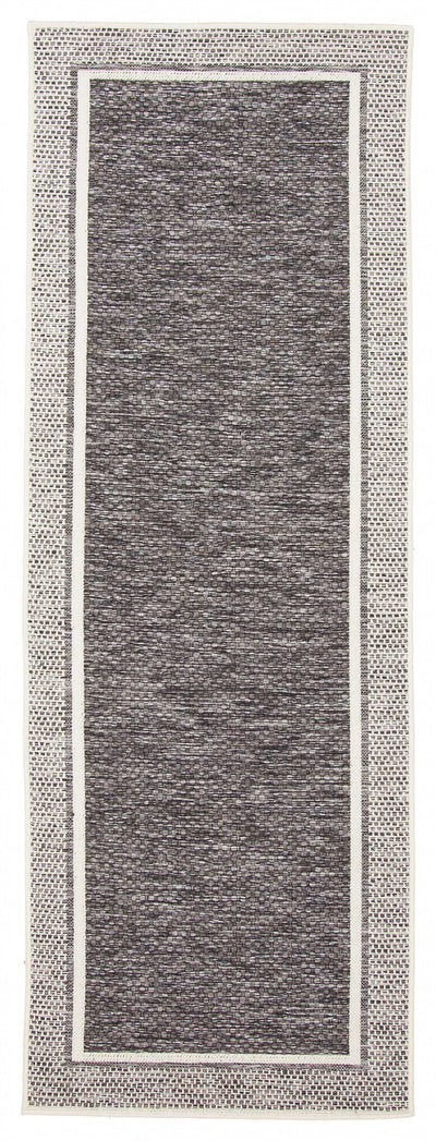 Brooks Charcoal Area Rug - 2'8" x 8'2"|Carpette Brooks anthracite - 2 pi 8 po x 8 pi 2 po