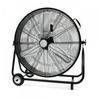 Ecohouzng Ventilateur Tambour Utilitaire Robust de 24 pouces