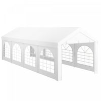 Outsunny Tente De Fete Et Abri D'auto De 10' X 26', Abri De Tente D'exterieur Robuste, Garage Portab