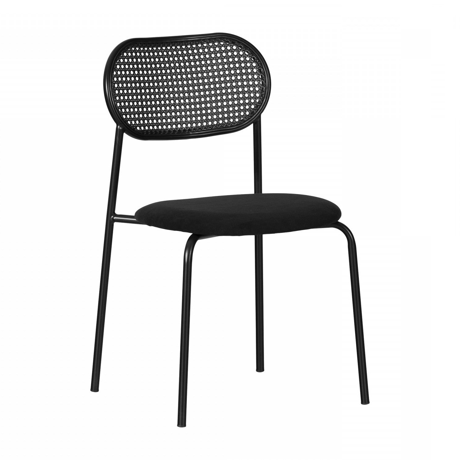 Lot de 4 Chaises Pieds Metal Marron - Chaise Pas Cher Lot de 4 Chaises Pieds Metal Marron - Chaise Pas Cher