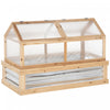 Outsunny Cadre Froid En Polycarbonate, Serre De Jardin Surelevee