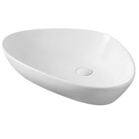 Lavabo de salle de bain Shawny blanc