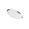 Plafonnier affleuré Cfled de Dainolite de 11 po de diamètre, avec abat-jour blanc et bordure chromée satinée