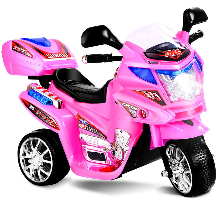 Moto Electrique A 3 Roues Pour Enfants Alimentation Par Batterie 6v Jouet Electronique