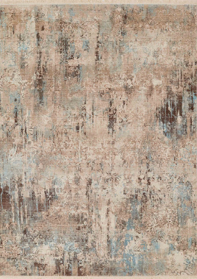 Malia Traditional 8'0" x 10'0" Area Rug in Blue Indoor Area Rug | Tapis Traditionnel Malia 8'0" x 10'0" en Bleu
