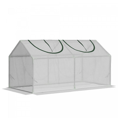 Outsunny 47" X 24" X 24" Portable Mini Tunnel Greenhouse Garden Planting Outdoor Flower Warm House B|Outsunny 47" X 24" X 24" Mini-serre Tunnel Portable Jardin Maison Chaude