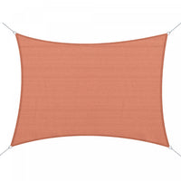 Voile D'ombrage Rectangulaire 4 X 6 M Toile Solaire Taud De Soleil Brique Terracotta