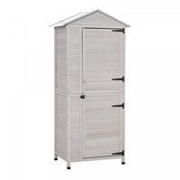 Outsunny Armoire De Rangement En Bois De 36