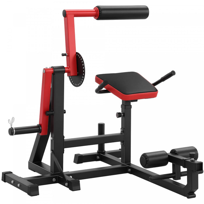 Soozier Machine 2-en-1 abdominaux et lombaires avec siege reglable, charge max. 300 kg