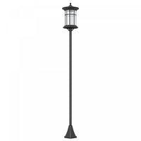 Outsunny Lampadaire Solaire De 72 po, Lampadaire Exterieur A LED Ip44