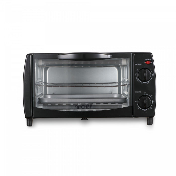 Four grille-pain 4 tranches 10 L CHTO40B, noir, 1 000 W, CHTO40B, noir, CHTO40B, serie CHB Commercial Chef