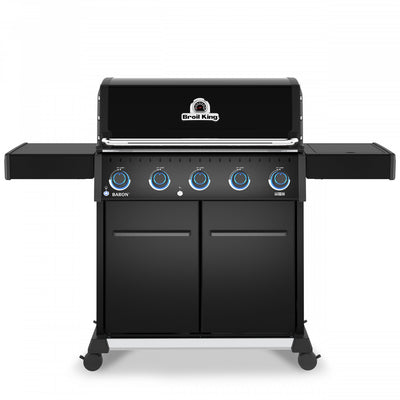 Broil King Crown 520 Shadow 5-Burner 45,000-BTU Propane Gas BBQ - 866154 Grill | Broil King Crown 520 Shadow 5-bruleurs 45 000 BTU Barbecue a gaz propane - 866154