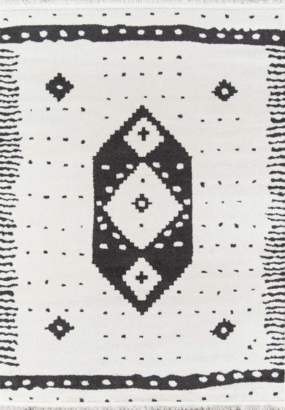 Lyra Contemporary 9'10" x 12'10" Area Rug in Ivory Indoor Area Rug | Tapis Contemporain Lyra 9'10" x 12'10" en Ivoire