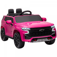 Aosom Chevrolet Voiture Electrique Sous Licence 12 V Pour Enfants Avec Telecommande, Klaxon, Cadeau
