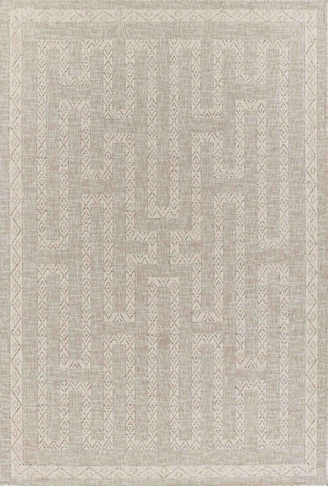 Tapis Transitionnel Maze 8'0\" x 10'0\" en Gris