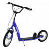 Aosom Trottinette Pour Enfants Avec Guidon Reglable Et Double Frein, Bleu