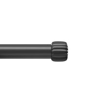  Tringle à rideaux extensible Cleo de Umbra noir mat de 1 po - 36 po à 66 po