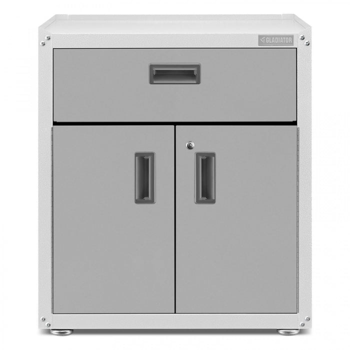 Armoire modulaire GearBox à portes 3/4 de Gladiator - ardoise grise